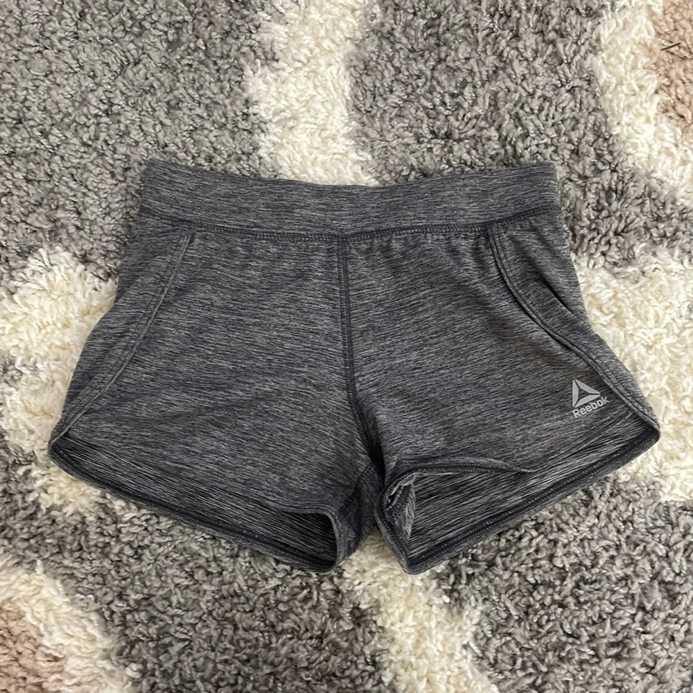 Reebok Grey Running Shorts size small (8-10)